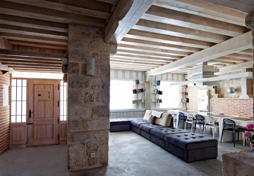 A szálláshely kívülről, La casa vieja de Vizmalo in Villodrigo A szálláshely kívülről, La casa vieja de Vizmalo in Villodrigo