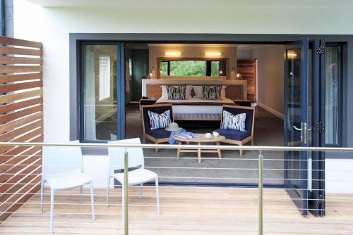 Balcó/terrassa, Knysna Hollow Country Estate in Knysna Balcó/terrassa, Knysna Hollow Country Estate in Knysna