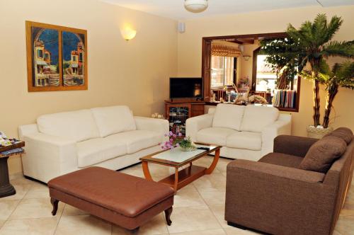 صالة مشتركة/ منطقة التلفزيون, Hotel Athena in Kokkari صالة مشتركة/ منطقة التلفزيون, Hotel Athena in Kokkari