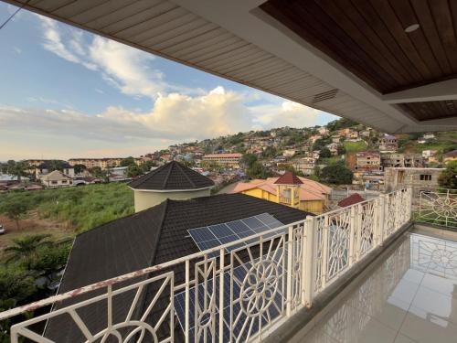 Balcó/terrassa, Luxury Penthouse with Seaview in Freetown in Lakka Balcó/terrassa, Luxury Penthouse with Seaview in Freetown in Lakka
