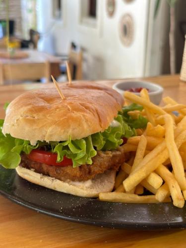 Restaurant, Pura vida hostel in Jose Ignacio Restaurant, Pura vida hostel in Jose Ignacio