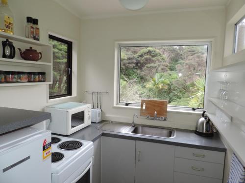 Bếp, Waiheke Island Punga Lodge in Đảo Waiheke Bếp, Waiheke Island Punga Lodge in Đảo Waiheke