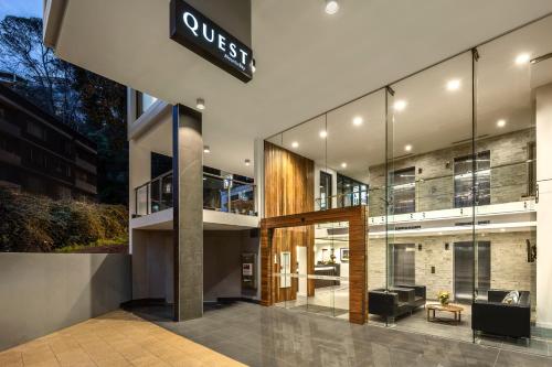 Entree, Quest Mounts Bay Road near Rio Tinto Naturescape Kings Park Entree, Quest Mounts Bay Road near Rio Tinto Naturescape Kings Park