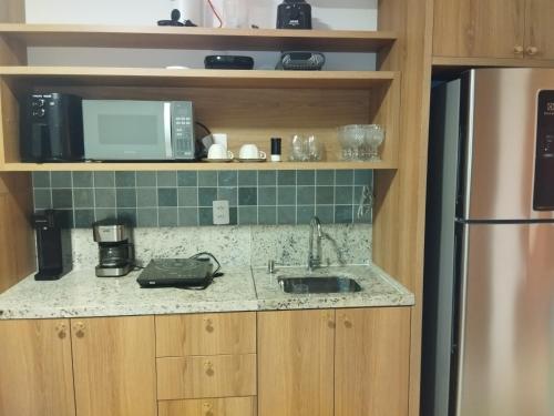 Kitchen, Skylux 1610 Hideout Stay Rio de janeiro in Saude Kitchen, Skylux 1610 Hideout Stay Rio de janeiro in Saude