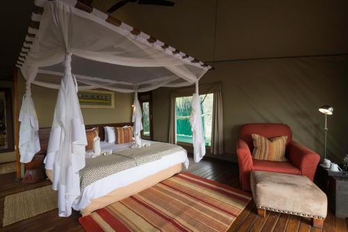 Balkon/teras, Ongava Tented Camp in Outjo Balkon/teras, Ongava Tented Camp in Outjo