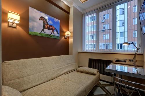 This photo about Mini Hotel Brusnika na Amurskaya shared on HyHotel.com