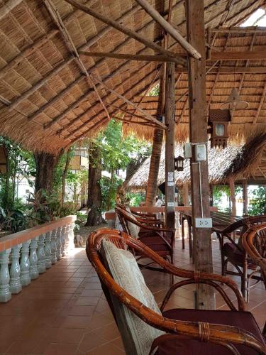 balkong/terrass, Mut Mee Garden Guest House in Nong Khai balkong/terrass, Mut Mee Garden Guest House in Nong Khai