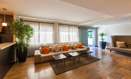 Shared lounge/TV area, Peralba Autohotel in Cornaredo Shared lounge/TV area, Peralba Autohotel in Cornaredo