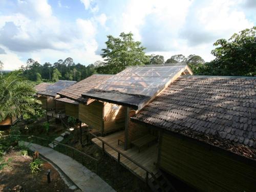 Exterior view, Paganakan Dii Tropical Retreat in Sepilok Exterior view, Paganakan Dii Tropical Retreat in Sepilok