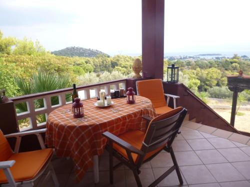 Exterior view, Villa Faidra in Euboea Exterior view, Villa Faidra in Euboea