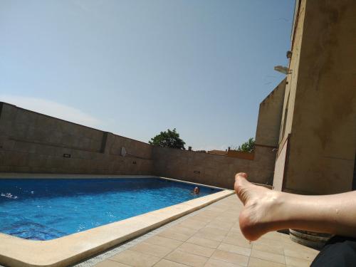 Piscina, Agroturisme Cal Jeroni in Avinyonet Piscina, Agroturisme Cal Jeroni in Avinyonet