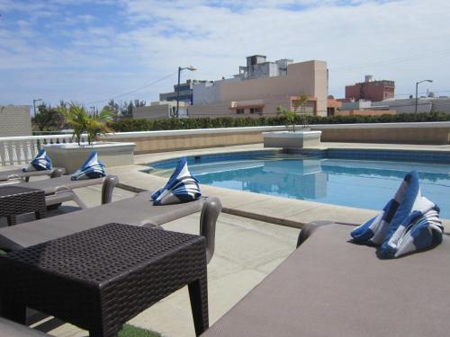 Zwembad, Hotel Baluarte in Veracruz Zwembad, Hotel Baluarte in Veracruz