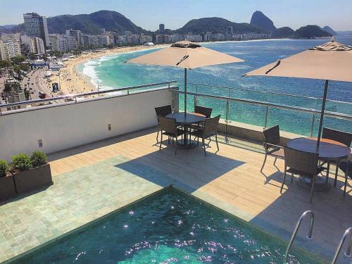 Бассейн , Orla Copacabana Hotel in Рио-де-Жанейро Бассейн , Orla Copacabana Hotel in Рио-де-Жанейро
