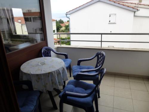 Erkély/terasz, Apartment Grozic in Porat Erkély/terasz, Apartment Grozic in Porat