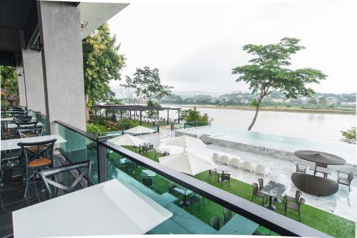 Mat och dryck, Chiangkhong Teak Garden Riverfront Onsen in Chiang Khong (Chiang Rai) Mat och dryck, Chiangkhong Teak Garden Riverfront Onsen in Chiang Khong (Chiang Rai)