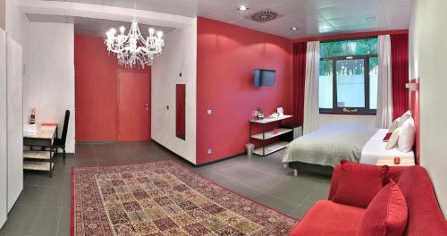 Fürdőszoba, Hotel Moon in Sint-Niklaas Fürdőszoba, Hotel Moon in Sint-Niklaas