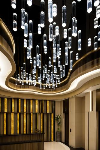 Előcsarnok, Burlington Hotel in Hongkong Előcsarnok, Burlington Hotel in Hongkong