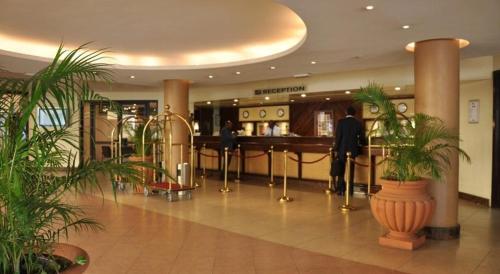 Vestíbulo, Eko Hotel Main Building in Lagos Vestíbulo, Eko Hotel Main Building in Lagos