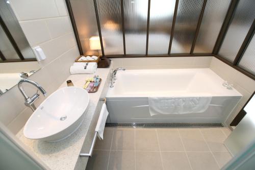 Bathroom, Bricks Hotel in Seodaemun Bathroom, Bricks Hotel in Seodaemun