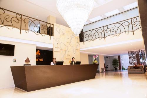Lobby, Hotel Grand Park near Mount Monserrate Lobby, Hotel Grand Park near Mount Monserrate