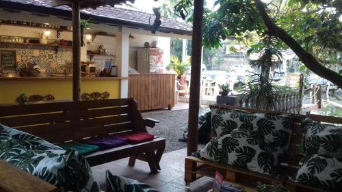共用Lounge/電視區, Maracujá Hostel (Maracuja Hostel) in 帕拉提市中心 共用Lounge/電視區, Maracujá Hostel (Maracuja Hostel) in 帕拉提市中心