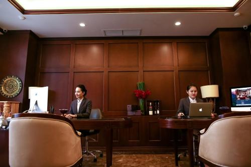 Лобби, The Scarlett Boutique Hotel Hue in Хюэ Лобби, The Scarlett Boutique Hotel Hue in Хюэ