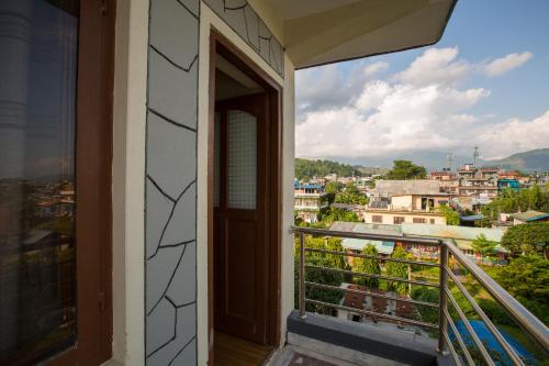 Ban công/sân hiên, Hotel Pokhara View in Pokhara Ban công/sân hiên, Hotel Pokhara View in Pokhara