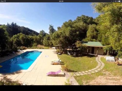 Erkély/terasz, Cabanas Rahue in Vilches Erkély/terasz, Cabanas Rahue in Vilches