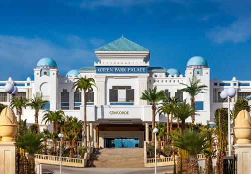 Entrance, Concorde Green Park Palace in Port El Kantaoui Entrance, Concorde Green Park Palace in Port El Kantaoui