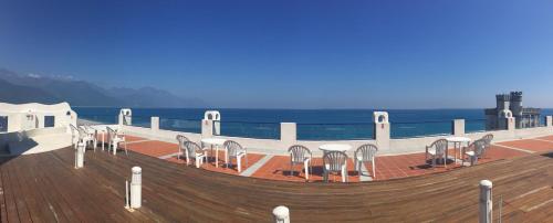 Balcony/terrace, Hotel Bayview near Chihsing Tan Katsuo Museum Balcony/terrace, Hotel Bayview near Chihsing Tan Katsuo Museum