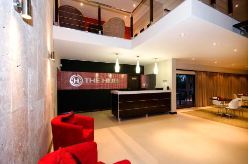 Lobby, The Hub Urban Hotel in Port Elizabeth Lobby, The Hub Urban Hotel in Port Elizabeth