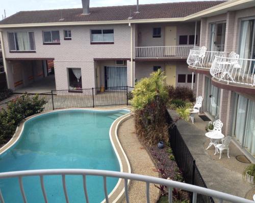 Balkonas / terasa, Tweed Central Motel in Tweed Heads Balkonas / terasa, Tweed Central Motel in Tweed Heads