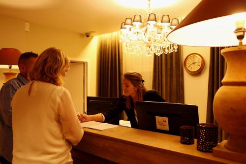 Foyer, Hotel Acacia in Brugia Foyer, Hotel Acacia in Brugia