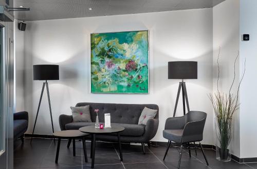 Vestíbul, Hotel Cabinn Vejle in Vejle Vestíbul, Hotel Cabinn Vejle in Vejle