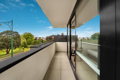 陽台/露台, 白馬公寓酒店 (Whitehorse Apartments Hotel) in 博克斯希爾 陽台/露台, 白馬公寓酒店 (Whitehorse Apartments Hotel) in 博克斯希爾