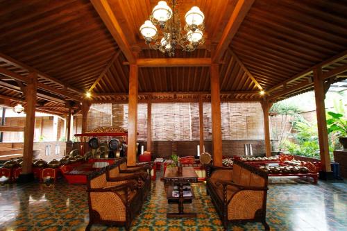 Lobby, Joglo Mandapa Boutique Hotel in Kasihan Lobby, Joglo Mandapa Boutique Hotel in Kasihan