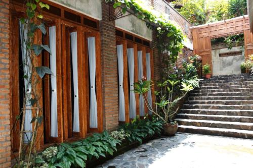 Garden, Joglo Mandapa Boutique Hotel in Kasihan Garden, Joglo Mandapa Boutique Hotel in Kasihan
