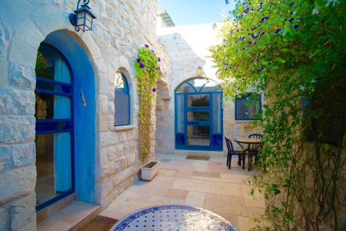 Erkély/terasz, Artist Quarter Guesthouse B and B in Safed Erkély/terasz, Artist Quarter Guesthouse B and B in Safed