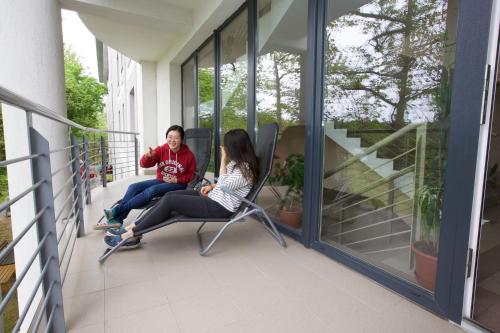 ระเบียง/ชานเรือน, Study K & M Hotel in เอกเยเตมวารอส ระเบียง/ชานเรือน, Study K & M Hotel in เอกเยเตมวารอส