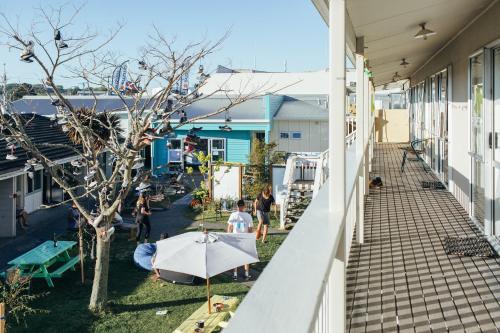 Jardín, Finlay Jack's Backpackers in Taupo Jardín, Finlay Jack's Backpackers in Taupo