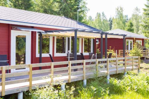 This photo about Hamgarden Nature Resort Tiveden shared on HyHotel.com