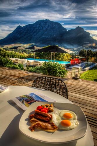 Balcó/terrassa, Clouds Wine and Guest Estate in Stellenbosch Balcó/terrassa, Clouds Wine and Guest Estate in Stellenbosch