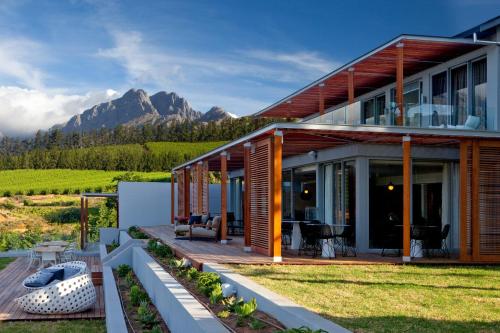 balcon/terrasse, Clouds Wine and Guest Estate in Stellenbosch balcon/terrasse, Clouds Wine and Guest Estate in Stellenbosch