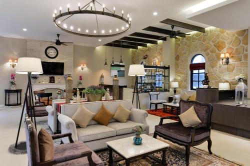 Közös társalgó / TV, Le Monte Khao Yai Hotel in Khao Yai Közös társalgó / TV, Le Monte Khao Yai Hotel in Khao Yai