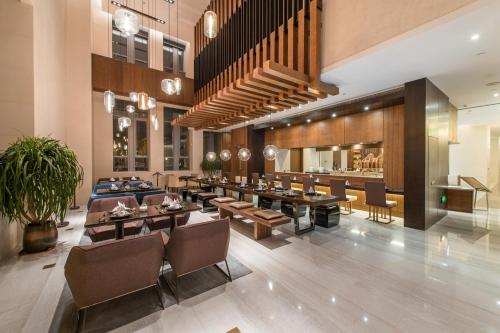 ห้องอาหาร, แพน แปซิฟิก เทียนจิน (Pan Pacific Tianjin) in เขตวัฒนธรรมโบราณเทียนสิน ห้องอาหาร, แพน แปซิฟิก เทียนจิน (Pan Pacific Tianjin) in เขตวัฒนธรรมโบราณเทียนสิน