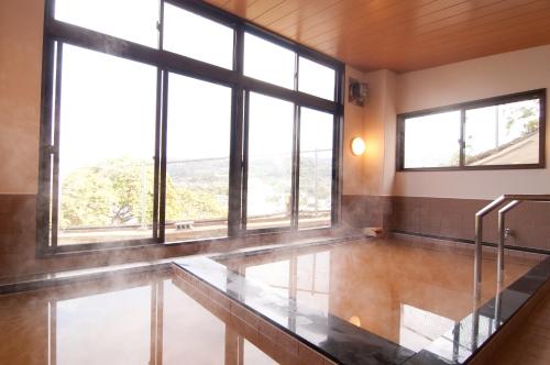 Hot spring bath, Ikijimaso in Iki Hot spring bath, Ikijimaso in Iki