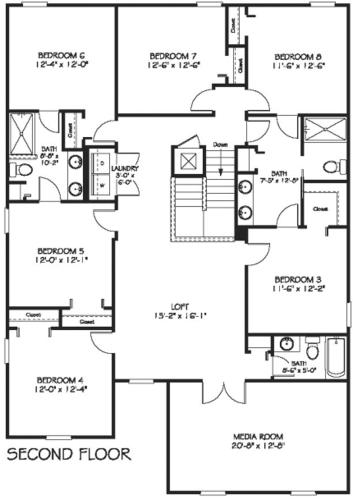 在meiguo.com看到的Champions Gate - Eight Bedroom Villa - CG017的介绍图片
