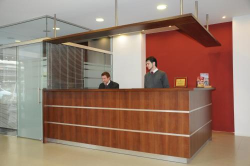 Lobby, Hotel California in Montevideo Lobby, Hotel California in Montevideo