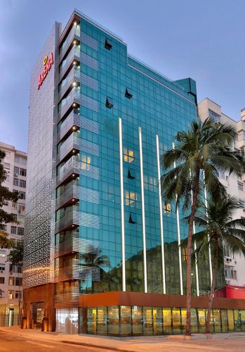 Entrance, Arena Leme Hotel in Leme Entrance, Arena Leme Hotel in Leme