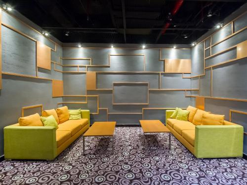 kawasan lounge/TV kongsi, Hotel Soul Suzhou in Suzhou kawasan lounge/TV kongsi, Hotel Soul Suzhou in Suzhou
